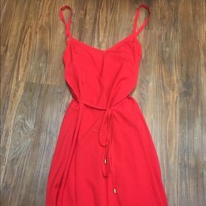 Motherhood Maternity Red knee length dress-Size XL